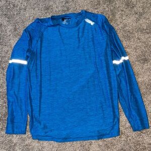 American Eagle Outfitters Vibrant Blue Long Sleeve Shirt